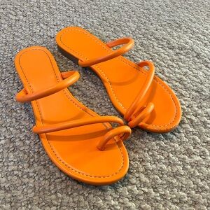 Orange Sandals